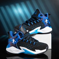 Children’s Basketball Shoes Non-slip Spring And Autumn Running Shoes Soft Soles Breathable Boy Sports Shoes Net Shoes