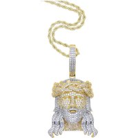 Men's Jewelry Hip Hop Pendant Hip Hop Trendy Rap Pendant Necklace Jewelry Set Trendy Jewelry