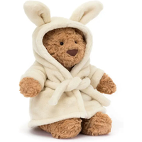 2026 Fun Bear Handheld Stuffed Plush Toy Cartoon Anime Cute Birthday Gift Doll