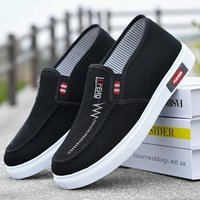 Anti Slip Wear Resistant Rubber Sole Canvas Shoes Lightweight Breathable Comfortable Soft Work Footwear Traditional Beijing Style