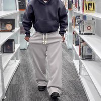 Ropa para hombre, pantalones deportivos informales retro de la costa oeste, estilo Kpop, hip hop, rap, holgados y rectos, estilo Y2K.