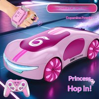 Cross Border Dopamine Powder EV Energy Concept Remote Control Car Marquee Spray Gesture Sensing Toy Gift