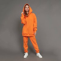 Clothing Fashion Hooded Loose Casual Sports Suit Two piece Set