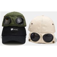 Korean version hip hop glasses baseball sunglasses pilot protective hat fashionable breathable