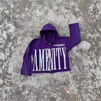 Clothing Hooded Cardigan Sweater Jacket Loose Hooded Detachable Outerwear Long Sleeves Hoodies