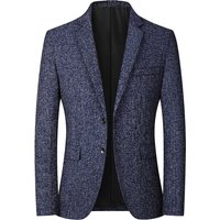 Small Suit Top Handsome Casual Single Suit Middle aged Suit Jacket