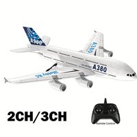 A380 Airbus RC Airplane Foam Glide Fixed Wing RTF Plane Outdoor Toys Drone Modle Easy Fly Gift