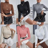 long sleeved turtleneck small shirt fashion sweater