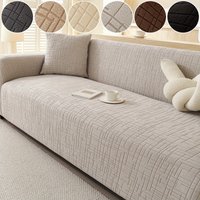 Fashion Chenille Sofa Slipcover – Full Coverage Anti Slip Sectional Couch Cover 