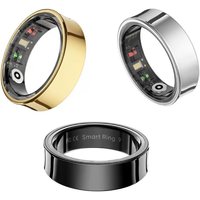 R09 Smart Ring Heart Rate Oxygen Blood Pressure Sleep Touch Control Multiple Sports Modes Temperature Measurement