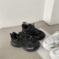 ct Regal Footwear Men's Dad Sneakers Ins Super Popular Harajuku Sports Korean Style Casual Versatile Running Shoes Couple Trend