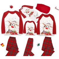 Parent Clothing Family Clothing Family Three Four autumn Clothing Christmas Set Pajamas Home Clothes