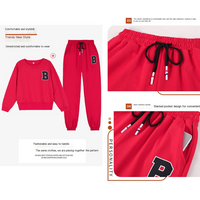 Clothing Casual Sports Suit Spring Autumn Spring Square Dance Fashion Sweater Two Piece Suit Manufacturer