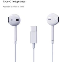 Generation 15 USB-C In-Line Headphones for iPhone 15 Pro Max In-Ear Type-C Earbuds Limited Headphones