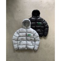 Winter Flight Jacket Cotton Padded Coat Streetwear High Fashion Cleanfit Loose Fit Bomber Jacket & 