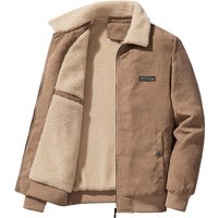 Clothing Style Corduroy Jacket Winter Stand Collar Lambskin Warm Jacket Plus Velvet Thickening Trendy Foreign Trade