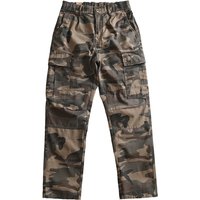 Heavyweight Cotton Camo Cargo Pants For Men – Relaxed Fit Tactical Work Pants With Multi-Pocket Design, Durable Straight-Leg Outdoor Trousers
