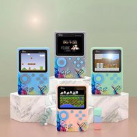 Portable Handheld Game Console With 500 Classic Retro Games, TV Connection & Dual Player Mode For Nostalgic Gaming Experience