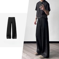 Palazzo Trouser – Elegant Line Wide Leg Pants Baroque Inspired Patchwork