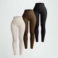 Threaded Pants Seamless High Waist Fitness Pants Yoga Clothing Leggings