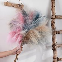 Crafts Reed Pampas Artificial Flower Manufacturer Fake Flowers Plants Wholesale Wedding Decoration INS Style MW85001