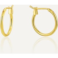 Earrings Simple All Match Geometric Round Small Hoop Earrings Various Sizes Plated Ear Buckles