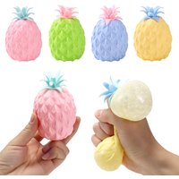 Foam Squishies TPR Decompression Toys Unique Decompression Ball Venting Pineapple Squeeze Fun Soft Rubber Pineapple Venting Ball