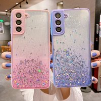 Samsung S21 S20 Fe Plus Note 20 Ultra Case Bling Glitter Cover Samsung Galaxy A71 A51 A50 A52 A72 A32 A31 A21S