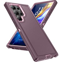TPU+PC+PC Three-in-one Anti-fall Protective Case For Samsung Galaxy S24 S23 S22 Ultra Plus Cover