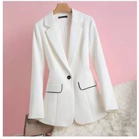 Clothing Suit Jacket Spring Autumn Style Small Suit Slim Temperament Top High End Non Iron Suit Waist