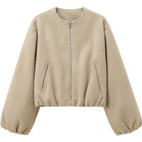 Stylish Casual Blazer Jacket 3D Effect Versatile Office Wear Multiple Colors & Sizes 