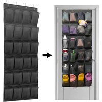 Grid Organizer Oversized Door Hanging Design 24 Compartments Up To 40 Lbs Capacity Perfect Closets Accessories