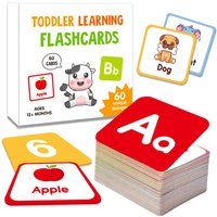 Cognitive Cards Cartoon English Flash Cards Alphabet Shapes Animals Learning Education Early Education Cards