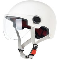 3c Certified Electric Battery Car Helmet Summer Sun Protection Breathable Helmet Motorcycle Riding Helmet Four Seasons Half Helmet