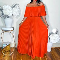 suspender neckline slim backless sexy slit dress