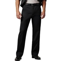 Classic Regular Fit Formal Suit Trousers Solid Simple Casual Straight Leg