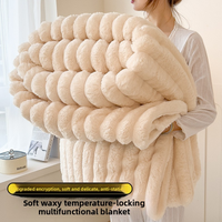Bosonsnow Premium Solid Fleece Throw Blanket – 260GSM Ultra-Soft Fabric, Modern Minimalist Style, Ideal For Home & Travel (Multiple Sizes & Colors)