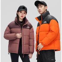  Block Puffer Jacket Warm Winter Coat 3D Patterns Relaxed Fit Lightweight & Stylish 