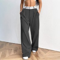 " Wide Leg Loose Pants High Waist Flowy Trousers Summer Comfortable & Stylish Casual Wear"