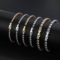 Unisex Hip Hop Bracelet – AAA Zircon Tennis Chain (3 Widths)