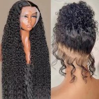 Front Lace 2025 Long Cross Border African Small Curly Stock Wig