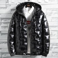  Slim Fit Hooded Winter Jacket Lightweight Cotton Blend Stylish & Warm Coat Casual Outwear