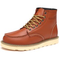 winter plus cotton ankle boots High top Desert boots cowhide mid top shoes