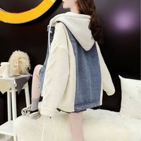 Clothing autumn loose short thickened knitted jacket