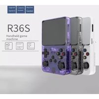 Video Game Consoles R36S Open Source Handheld Game Console Portable Retro Arcade Game Nostalgic 3D Dual System Handheld