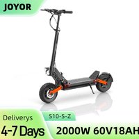 JOYOR S10-S-Z 10" Off-Road Electric Scooter 2*1000W Dual Motors 60V 18Ah Battery