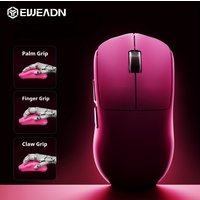 EWEADN Wireless Gaming Mouse Ergonomic Shell Design Rechargeable Battery High Precision Optical Sensor & Lag Free Performance