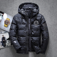 clothing camouflage down jacket slim fit thick short down jacket