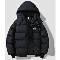 High quality Winter Warm Retro Loose Hooded Puffer Jacket Fashionable Thick Coat