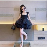 2025 Summer Skirt Little Sling Tutu Dress Princess Dress